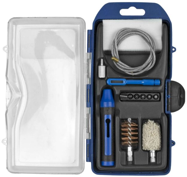 Picture of DAC SG12SG GunMaster Cleaning Kit 12 Gauge Shotgun/14 Pieces Black/Blue