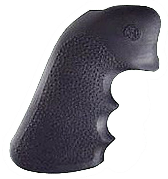 Picture of Hogue 84000 Monogrip Finger Grooves Black Rubber Fits Ruger Super Blackhawk