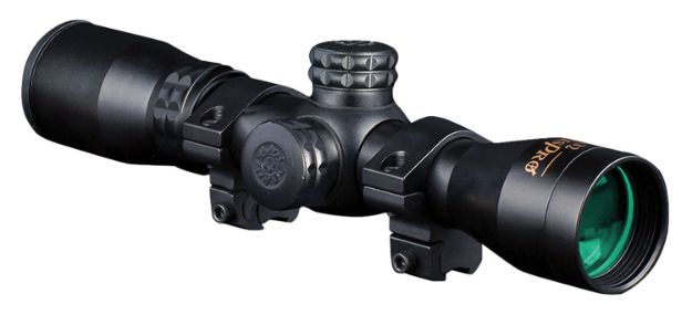 Picture of Konus 7262 KonusPro  Compact Matte Black 4x32mm 1" Tube Engraved 30/30 Reticle Includes Mounting Rings