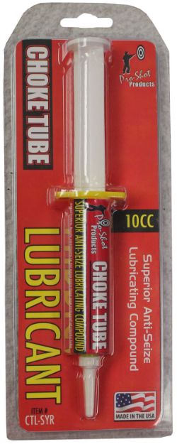 Picture of Pro-Shot CTLSYR Choke Tube & Suppressor Thread Lube Anti-Wear 10 cc Syringe