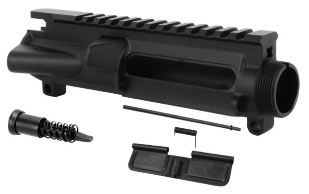 Picture of TacFire UP01C Stripped Upper Receiver  5.56x45mm NATO 7075-T6 Aluminum Black Anodized Receiver for AR-15