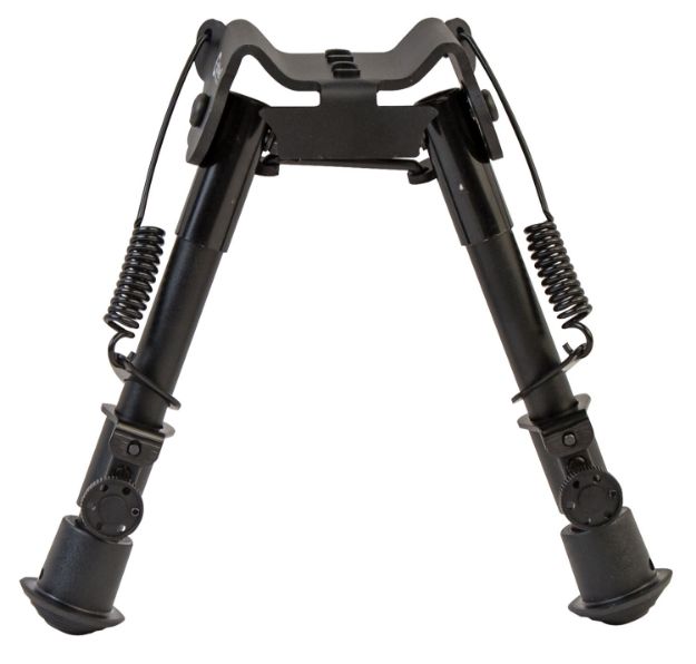 Picture of Caldwell 1081950 XLA M-Lok/Key Mod Bipod 6-9" Black Aluminum