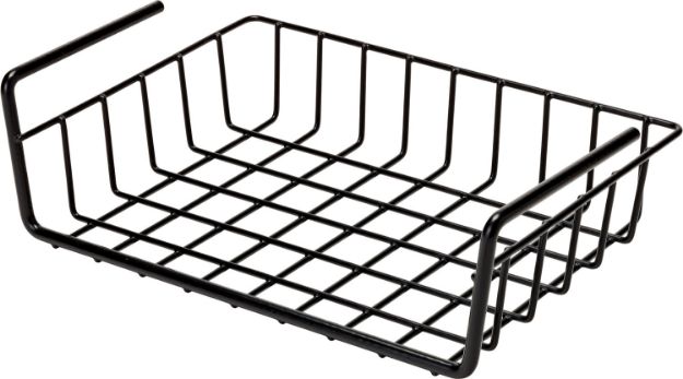 Picture of SnapSafe 76012 Hanging Shelf Black 12" x 9" x 2.50"