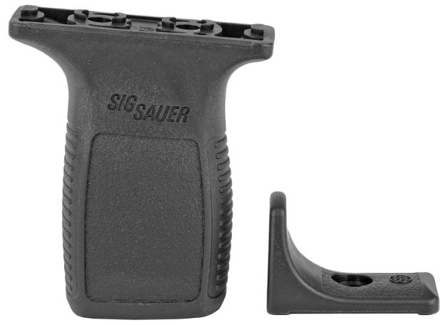 Picture of Sig Sauer KITTRDGRIPVEERTICALBLK Tread Vertical Grip with Barricade Stop Black Polymer