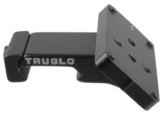 Picture of TruGlo TG8976B 45 Degree Offset Red Dot Sight Mount  Black Anodized