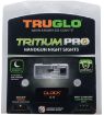 Picture of TruGlo TG231G1AC Tritium Pro  Black | Green Tritium Orange Outline Front Sight Green Tritium Rear Sight