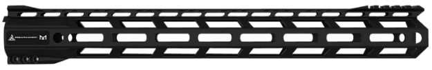 Picture of Rise Armament RA905150BLK RA-905 Handguard 15" 6061-T6 Aluminum Black Anodized with M-LOK & Picatinny Rail for AR-15