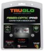 Picture of TruGlo TG132G2 Fiber-Optic Pro  Red/Fiber Optic Front Sight-Black/Blank Rear Sight Glock 20/21