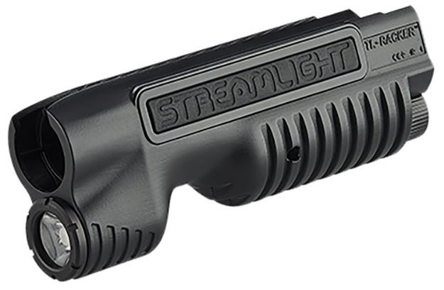 Picture of Streamlight 69600 TL-Racker Shotgun Forend Light  Matte Black 1000 Lumens White LED Mossberg 500/590