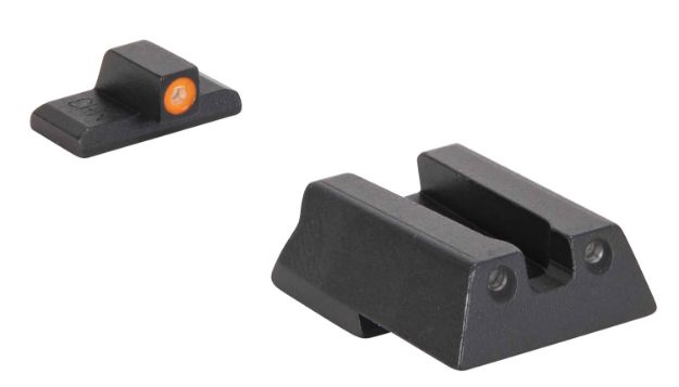 Picture of Meprolight USA 415453131 Hyper-Bright  Green Tritium Orange Outline Front Sight-Green Tritium Black Outline Rear Sight HK VP9/HK45/HK45C