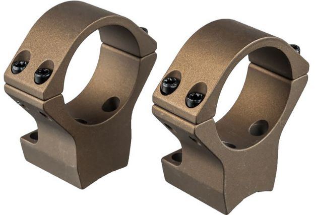 Picture of Talley HC750735 Scope Mount/Ring Combo  Burnt Bronze Aluminum 30mm Tube X-Bolt High Rings Short/Long Action 0 MOA