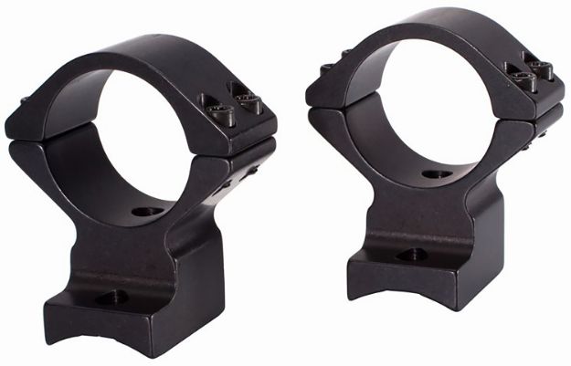 Picture of Talley 950759 Scope Mount/Ring Combo  Black Anodized Aluminum 1" Tube Tikka T1/T1X High Rings 0 MOA