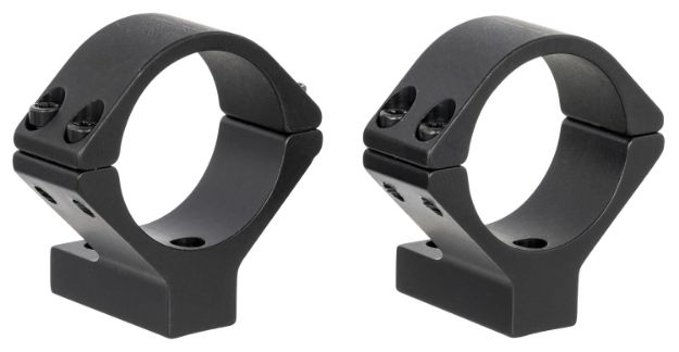 Picture of Talley 730759 Scope Mount/Ring Combo  Black Anodized Aluminum 30mm Tube Tikka T1/T1X Low Rings 0 MOA