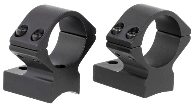 Picture of Talley 930706 Scope Mount/Ring Combo  Black Anodized Aluminum 1" Tube Weatherby Mark V Low Rings Non-Magnum Action 0 MOA