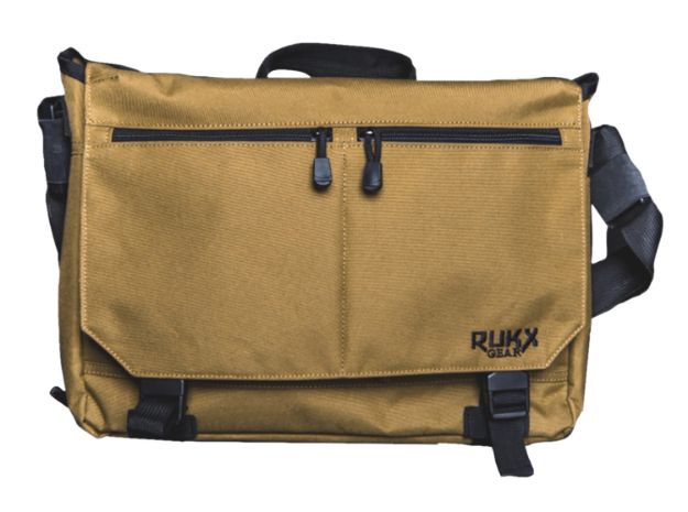 Picture of Rukx Gear ATICTBBT Discrete Carry Business Bag Tan Shoulder