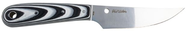 Picture of Spyderco FB46GP Bow River  4.36" Fixed Drop Point Plain 8Cr13MoV SS Blade Layered Black & Gray G10 Handle Includes Sheath