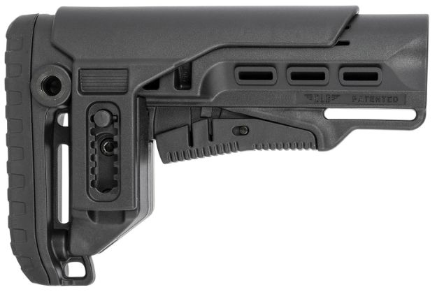 Picture of NcStar VG087052 Tactical PCP52 Mil-Spec Stock Black Synthetic Collapsible with Adjustable Cheekpiece