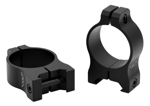 Picture of Warne V414M Scope Rings Vapor Matte Black 30mm Medium