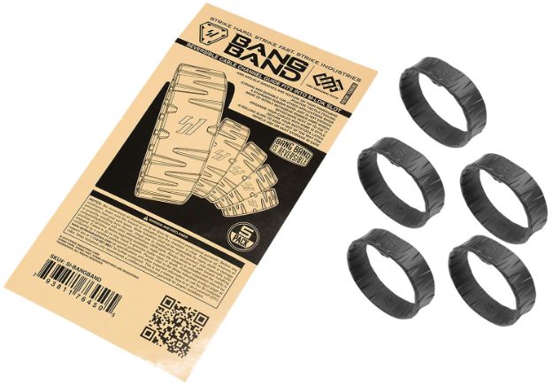 Picture of Strike Industries BANGBAND Bang Band  Made of Black Rubber 5 Pack