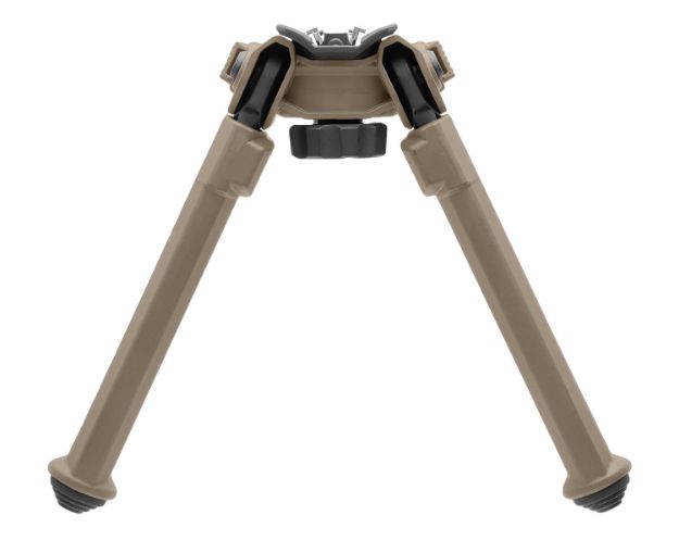 Picture of Magpul MAG1174-FDE MOE Bipod Flat Dark Earth Polymer 7-10" Vertical Adjustment