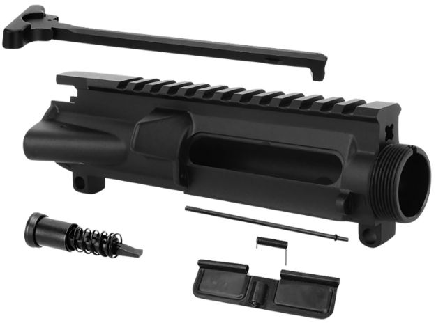 Picture of TacFire UP01C2 Stripped Upper Receiver  5.56x45mm NATO Black Anodized for AR-15