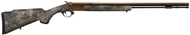 Picture of Traditions CR848804425 NitroFire VAPR 50 Cal 209 Primer 26" Burnt Bronze Cerakote Fluted & Tapered Barrel, Drilled & Tapped Receiver, Veil Wideland Fixed Synthetic Stock