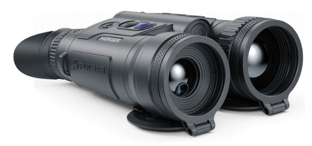 Picture of Pulsar PL77465 Merger LRF XP50 Thermal Binocular Black 2.5-20x 50mm 640x480 Resolution Features Laser Rangefinder