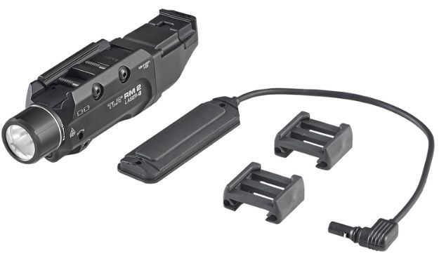 Picture of Streamlight 69453 TLR RM 2 Laser-G Rail  Mounted Tactical Lighting System  Black 1,000 Lumens White LED/Green Laser