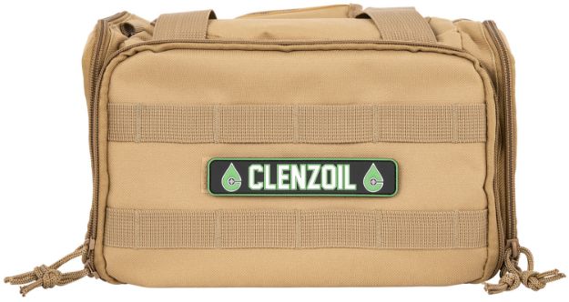 Picture of Clenzoil 2366 Universal Gun Care Range Bag Multi-Caliber/Multi-Gauge/Universal 30 Pieces Tan