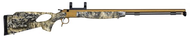 Picture of CVA PR2037NM Optima V2 Long Range 50 Cal 209 Primer 28" Fluted, Burnt Bronze Barrel/Rec, Realtree Excape Ambi Thumbole Stock, Quick-Release Breech Plug, DuraSight Scope Mount