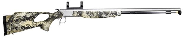 Picture of CVA PR2038SM Optima V2 Long Range 50 Cal 209 Primer 28" Fluted, Matte Stainless Barrel/Rec, Realtree Excape Ambi Thumbole Stock, Quick-Release Breech Plug, DuraSight Scope Mount