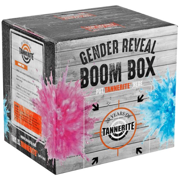 Picture of Tannerite GRKB 1 Pound Target  Blue Includes 10 lbs Colored Powder 1 Target