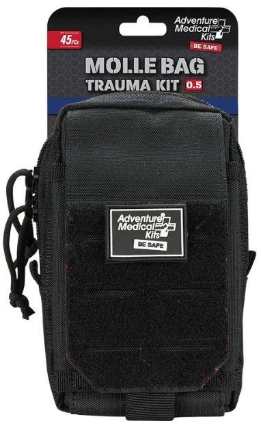 Picture of Adventure Medical Kits 20640301 MOLLE Bag Trauma Kit 0.5 Stop Bleeding Black