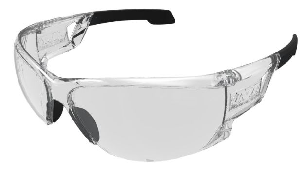 Picture of Mechanix Wear VNS10AABU Type-N  OSFA Clear Lens Anti-Scratch Black Frame