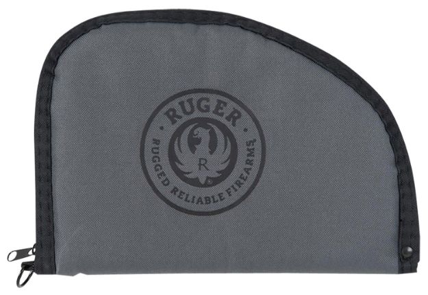 Picture of Ruger 27452 Rugged Pistol Case 10" Long Black/Gray Holds 1 Polyester