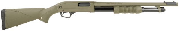 Picture of Winchester Repeating Arms 512425395 SXP Defender Full Size 12 Gauge Pump 3" 5+1 18" OD Green Steel Barrel & Receiver, Fixed w/Textured Grip Panels, OD Green Synthetic Stock