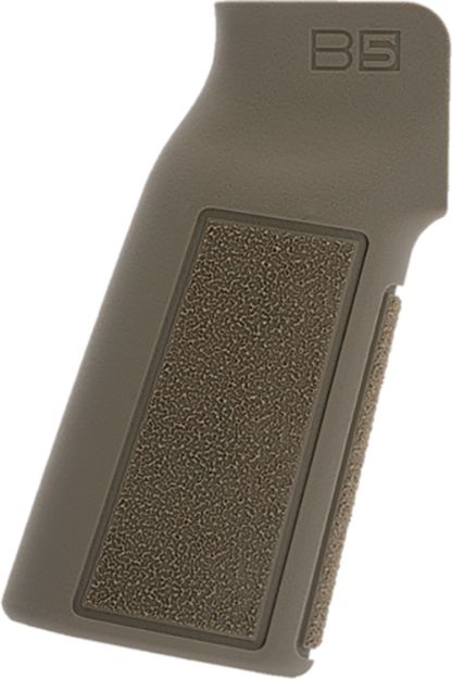 Picture of B5 Systems PGR1453 Type 22 P-Grip  FDE Aggressive Textured Polymer, Increased Vertical Grip Angle with No Backstrap, Fits AR-Platform