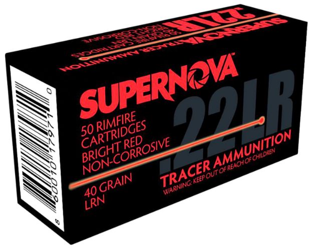 Picture of Piney Mountain Ammunition PMSN22LRR Red Tracer Non-Corrosive 22LR 40gr Lead Round Nose 50 Per Box/100 Case