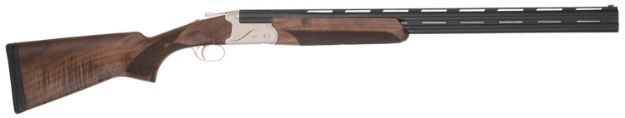 Picture of TriStar 33146 Trinity II LT Over/Under 28 Gauge Break Open 2.75" 2rd 28" Blued Barrel, Silver Aluminum Rec, Deluxe Walnut Furniture, Fiber Optic Sight, 5 Chokes