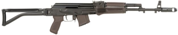 Picture of Arsenal SAM7SF-84EPM SAM7SF 84E 7.62x39mm 10+1 16.33" Black Steel Threaded Barrel, Black Forged & Milled Aluminum Receiver, Black Synthetic Folding Right Side Stock, Plum Polymer Grip