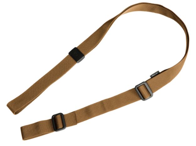 Picture of Magpul MAG1004-COY RLS Sling made of Nylon Webbing with Coyote Finish & Adjustable Design for Rifles