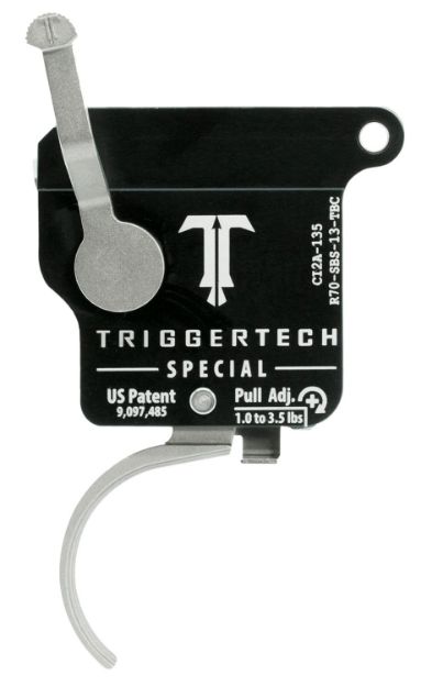 Picture of TriggerTech R70SBS13TBC Special  Single-Stage Traditional Curved Trigger with 1-3.50 lbs Draw Weight for Remington 700 Right