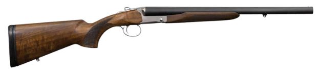 Picture of Charles Daly 930114 512T Coach 12 Gauge 2rd 3" 20" Matte Blued Steel Side by Side Barrel, Silver Steel Receiver, Oiled Walnut Fixed Checkered Stock & Forend, Includes 5 Choke Tubes