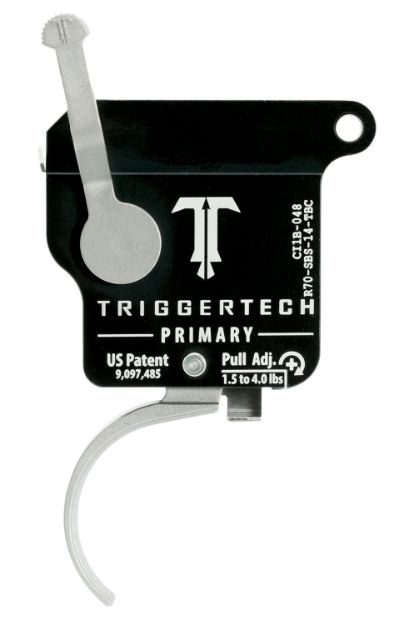 Picture of TriggerTech R70SBS14TBC Primary  Single-Stage Traditional Curved Trigger with 1.50-4 lbs Draw Weight for Remington 700 Right