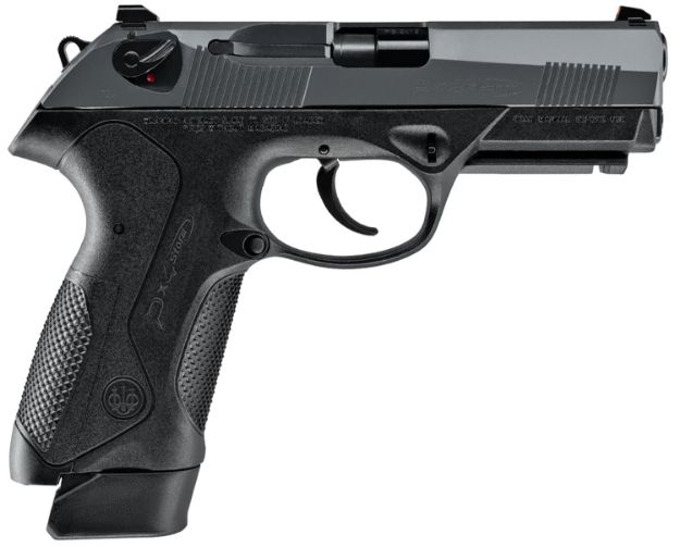 Picture of Beretta USA JXF9G17SD PX4 G-SD  Full Size Frame 9mm Luger 20+1/17+1 4" Black Inox Heavy Contour Rotating Barrel, Black Bruniton Serrated Steel Slide, Black Polymer Frame w/Picatinny Rail