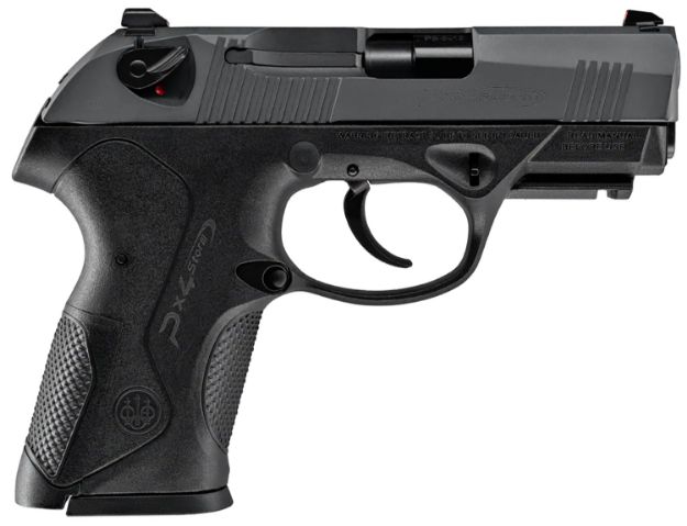 Picture of Beretta USA JXC9G15CC2 Px4 Storm Compact Carry 2 9mm Luger 15+1 3.20" Black Inox Heavy Contour Rotating Barrel, Black Bruniton Serrated Steel Slide, Black Polymer Frame w/Picatinny Rail