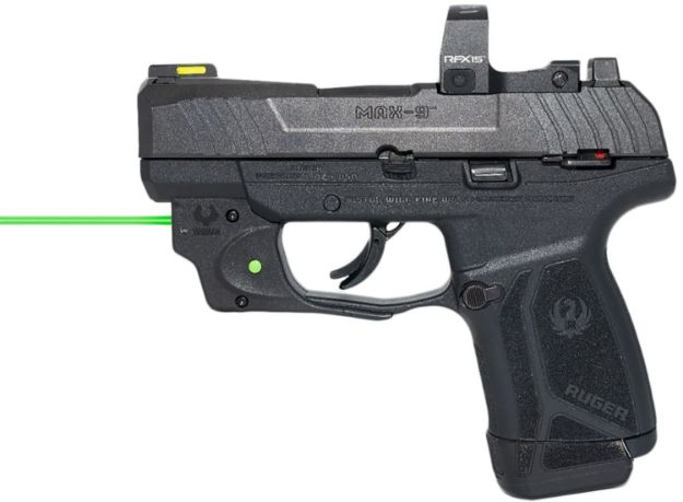 Picture of Viridian 912-0045 Green Laser Sight for Ruger MAX-9 E-Series Black