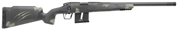 Picture of Fierce Firearms FRR17HMR18BF Carbon Razor  17 HMR Black Cerakote Forest Camo