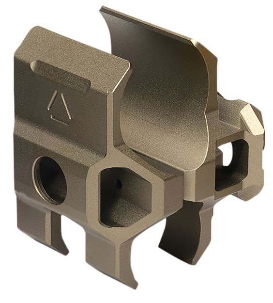 Picture of Strike Industries SGBCL12FDE Strike Shotgun Barrel Clamp for 12 Gauge  Flat Dark Earth