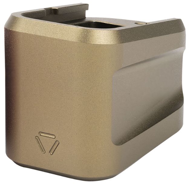 Picture of Strike Industries EMPALG19FDE Extended Mag Plate  Fits Glock G19 Flat Dark Earth 6061 T-6 Aluminum